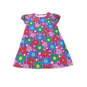 Hanna Andersson Purple Floral Dress Size 110